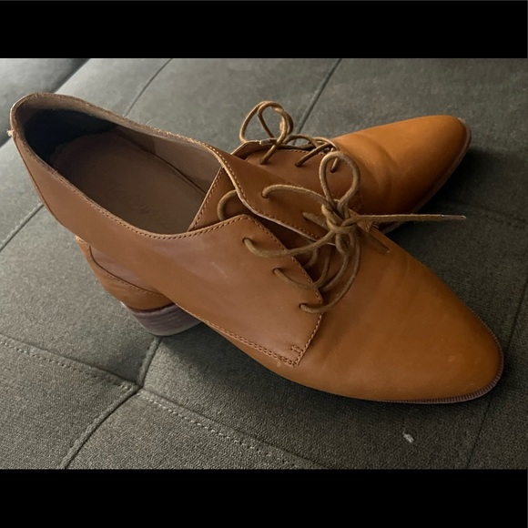 Madewell Shoes - Madewell The Francis Brown Oxford Shoes | US 9